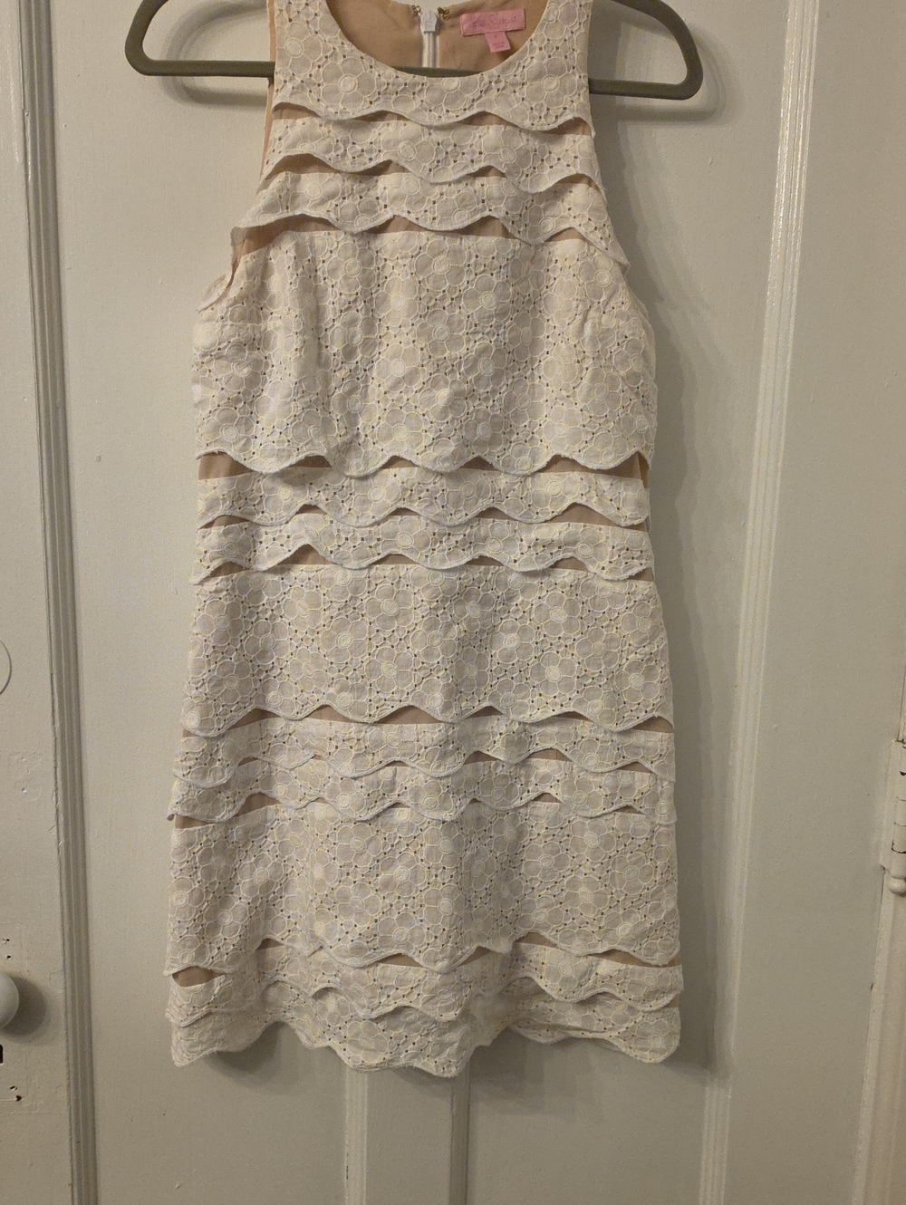 Lilly Pulitzer Geanna Lace Dress Cream Size 6
